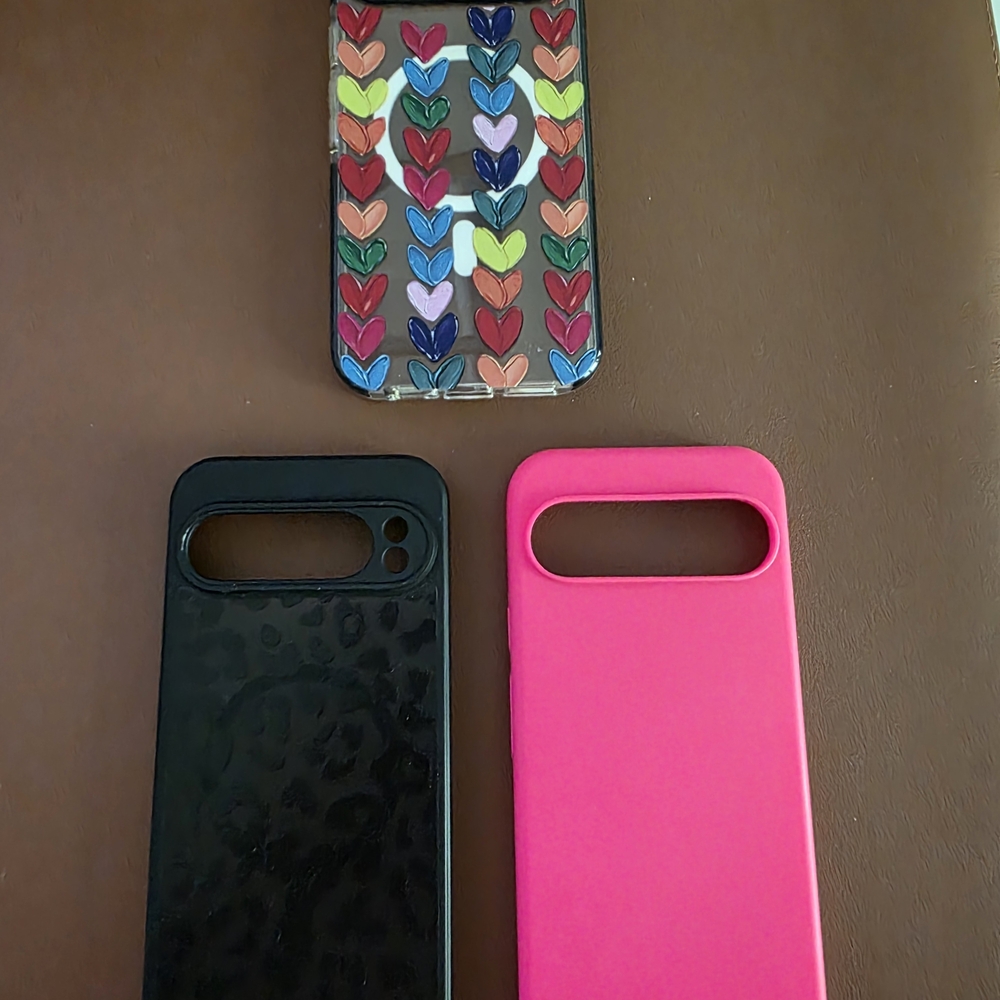 Colorful Heart Pattern Phone Case